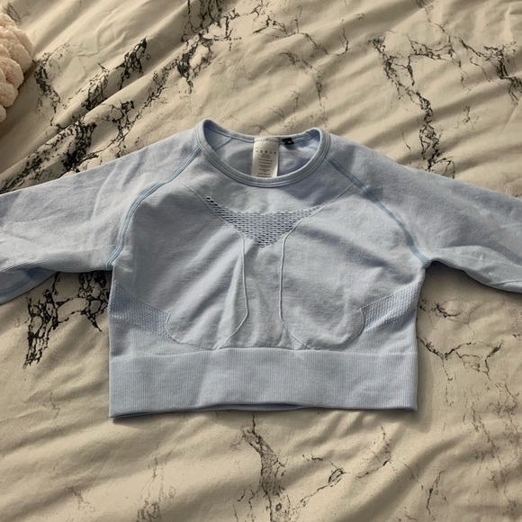 Tops - ABYL light blue sports top - Size S